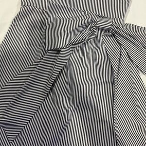 Judith March Blue and White Striped Garment